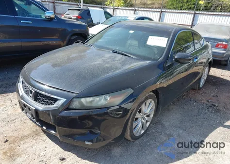 2010 Honda Accord 3.5 Ex-L from USA, damaged, VIN 1HGCS2B80AA009591
